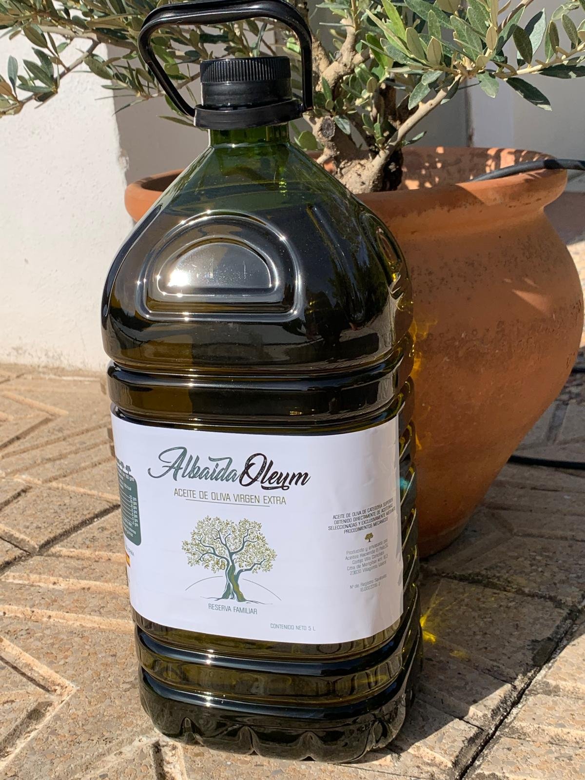 Garrafa Aceite de Oliva Virgen Extra