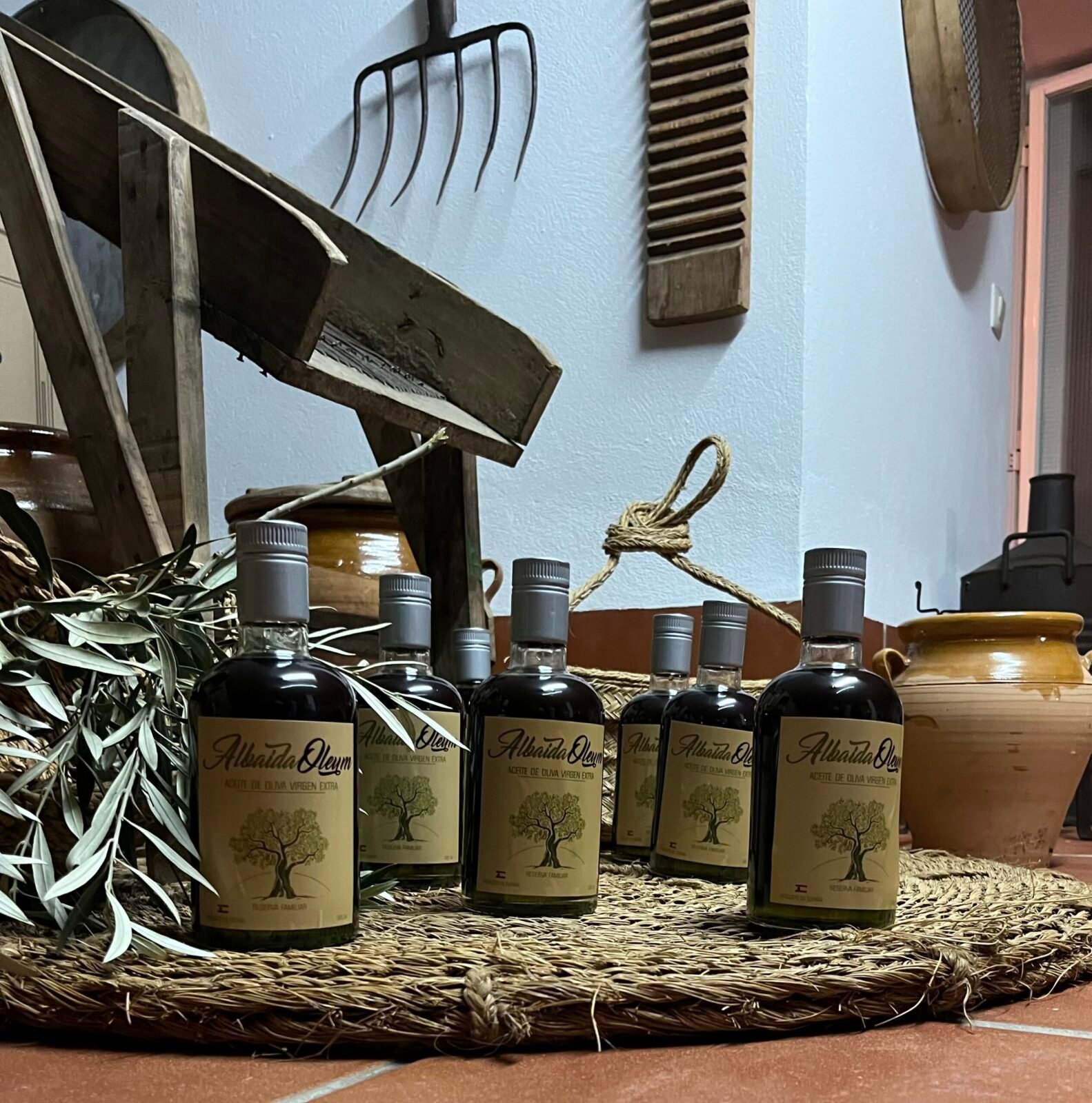 Botella Aceite de Oliva Virgen Extra - Imagen 2